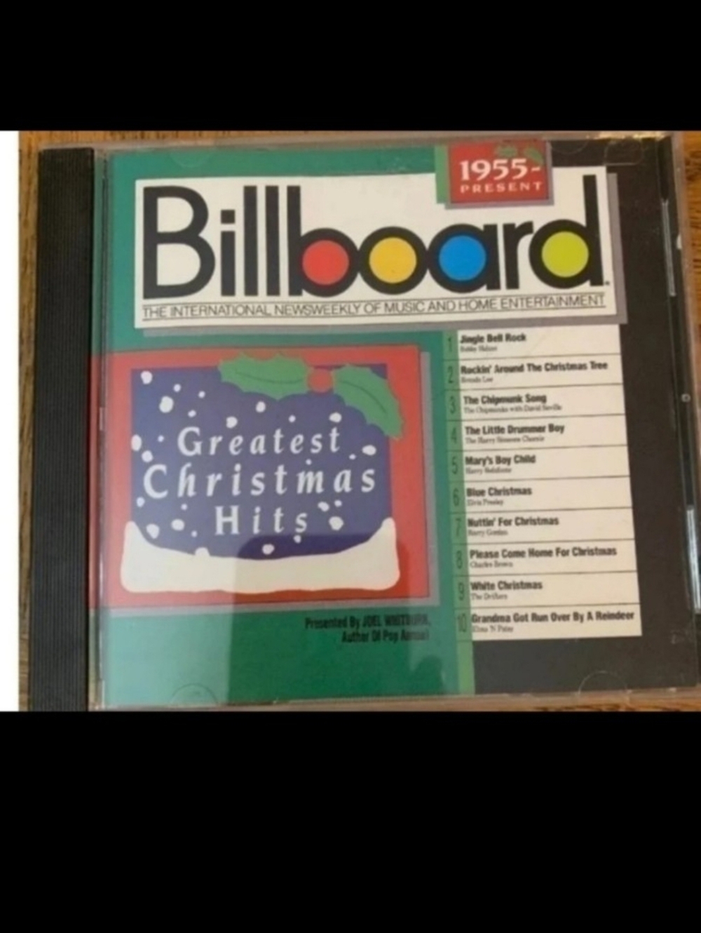 Billboard Greatest Christmas Hits 1955-1989 CD EUC - No Original Case/Cover